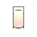 Twilight Lantern Solar Table Lamp – Stainless Steel & Glass Outdoor LED Light