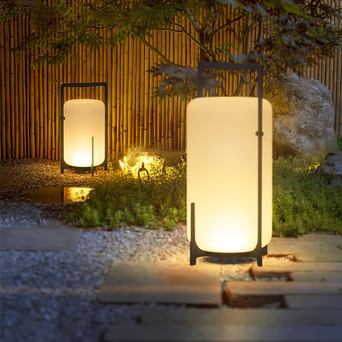 Twilight Lantern Rechargeable Outdoor Table Light