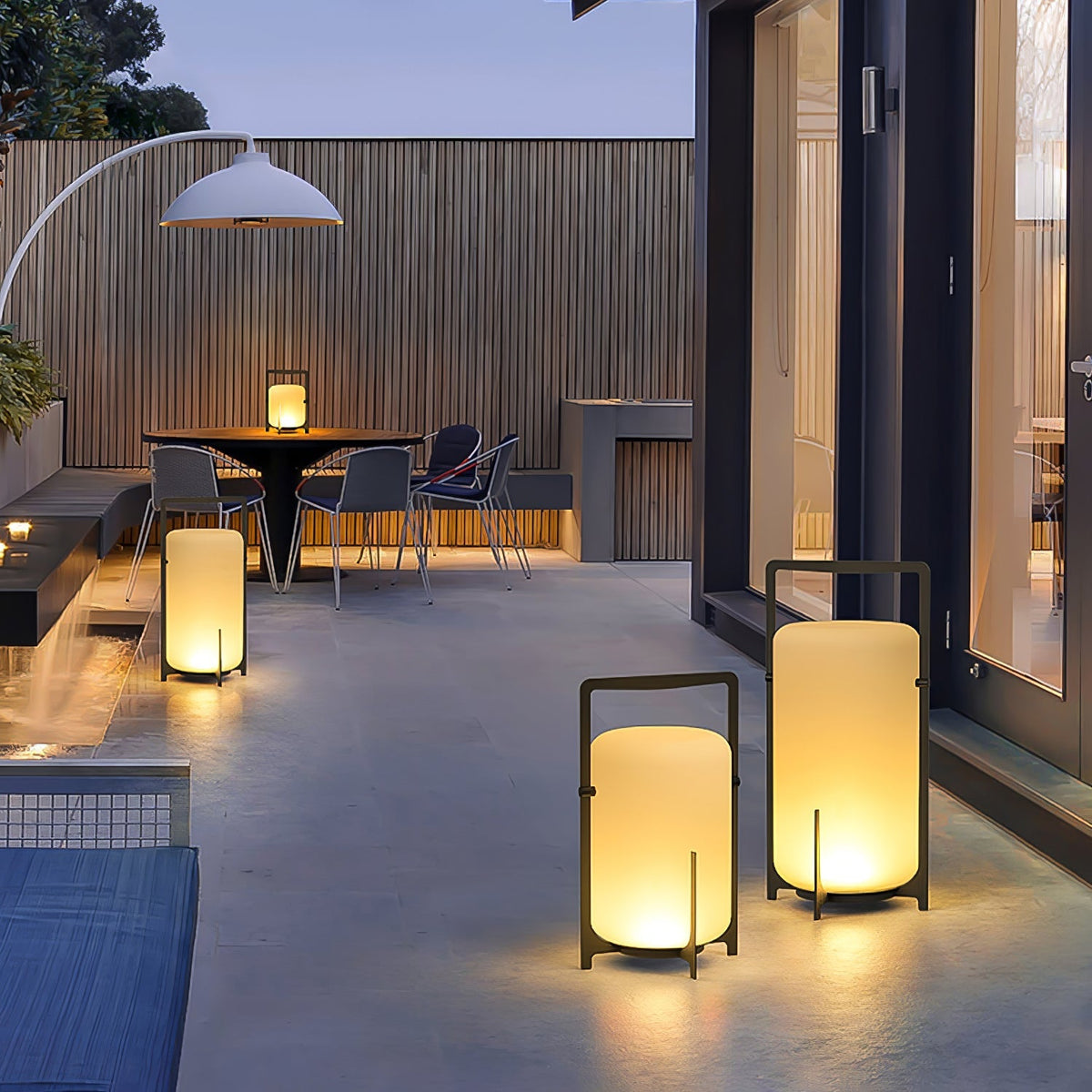 Twilight Lantern Rechargeable Outdoor Table Light