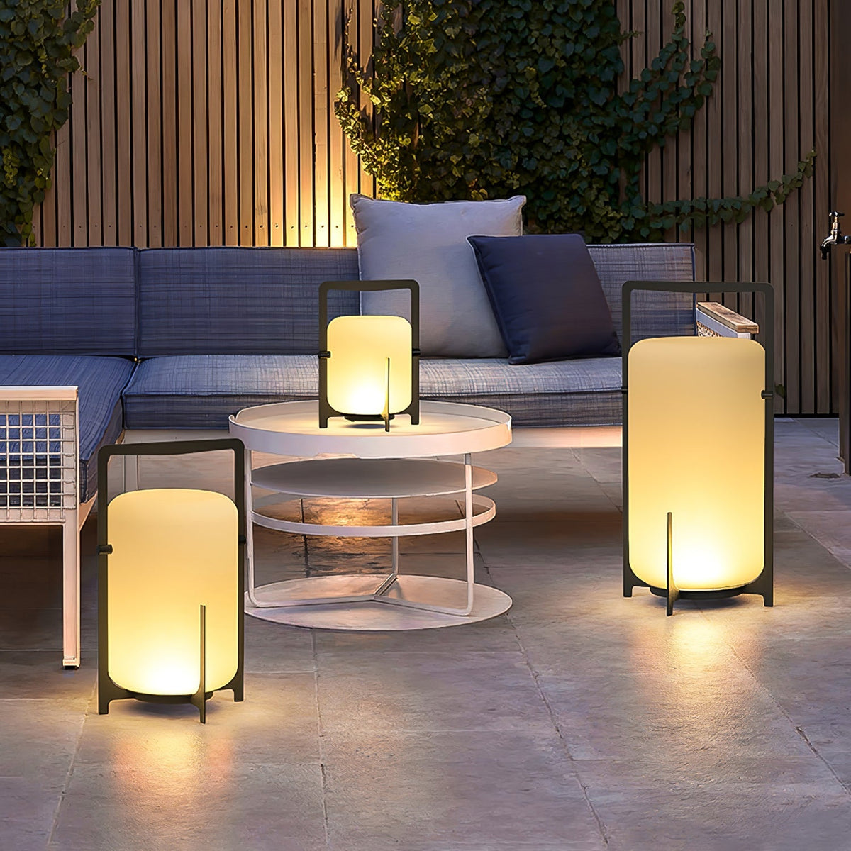 Twilight Lantern Rechargeable Outdoor Table Light