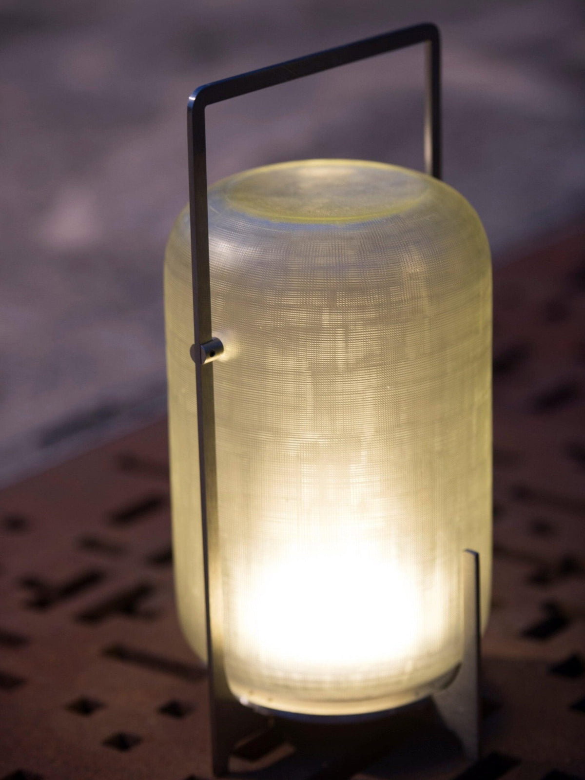 Twilight Lantern Rechargeable Outdoor Table Light