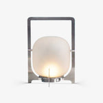 Steel Twilight Lantern Table Light