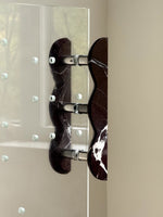 Sculptural Marble Twin-Curve Pull Handle for Cabinetry and Furniture