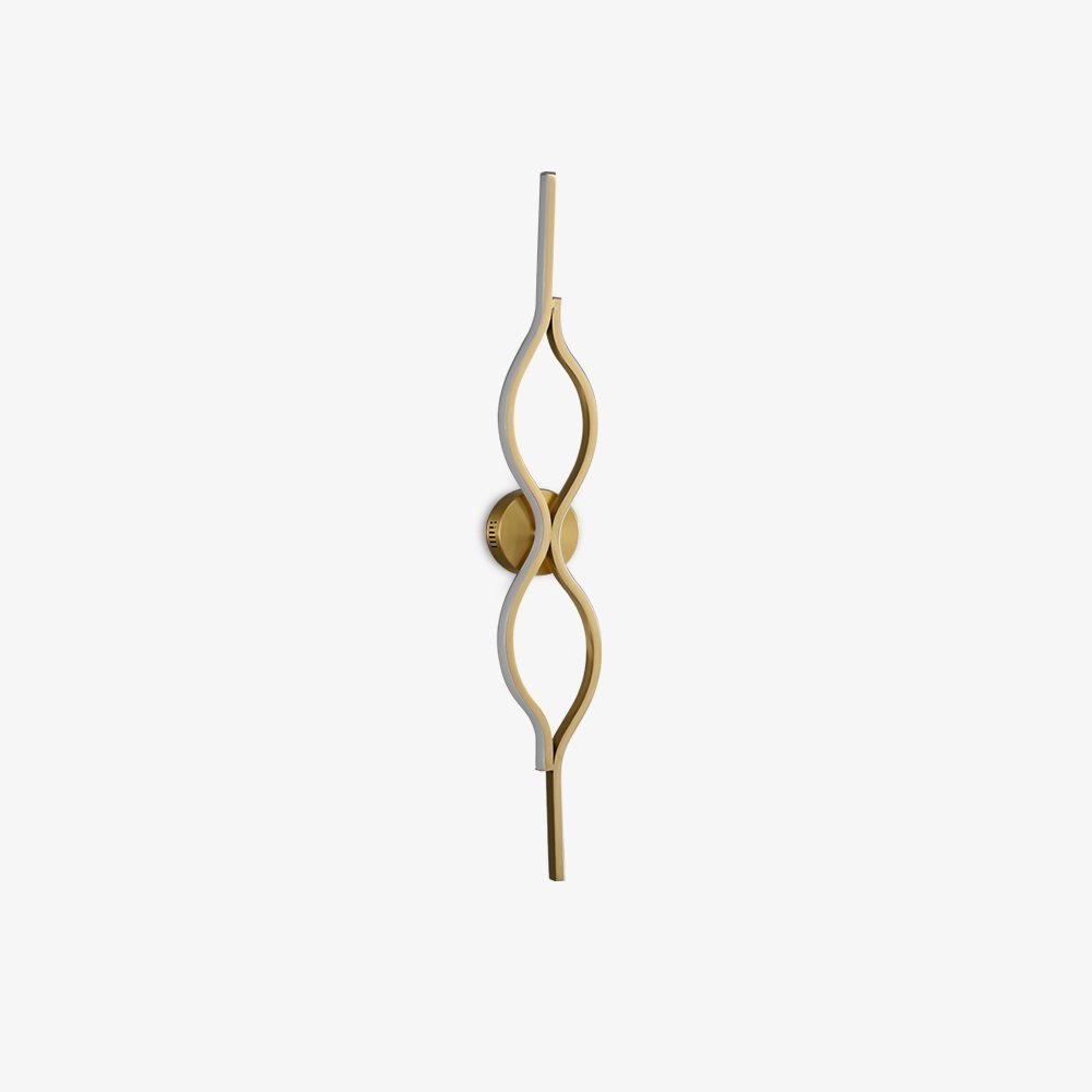 Twist Shaped Wall Light