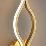 Twist Shaped Wall Light