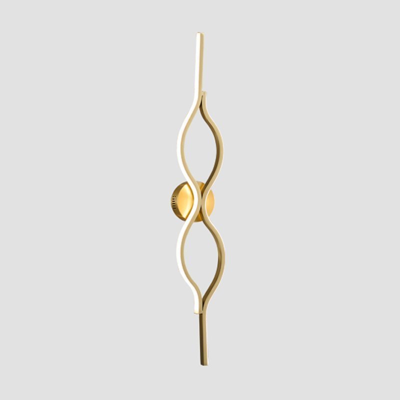 Twist Shaped Wall Light