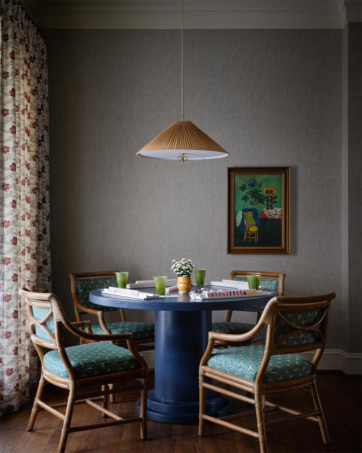 Tynellia Pendant Light – Natural Bamboo & Brass Nordic Pendant Lamp