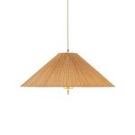 Tynellia Pendant Light – Natural Bamboo & Brass Nordic Pendant Lamp