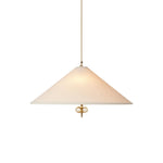 Tynellia Pendant Light – Natural Bamboo & Brass Nordic Pendant Lamp