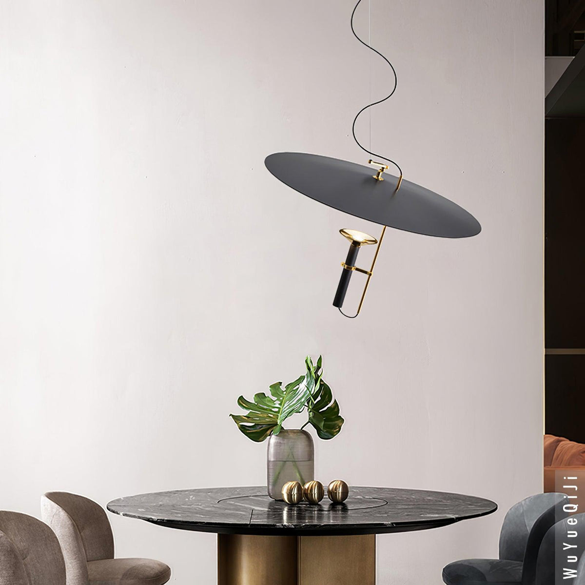 Ufo Orbit Pendant Light