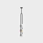 U Pendant Lamp – Modern Minimalist Glass and Iron Hanging Light