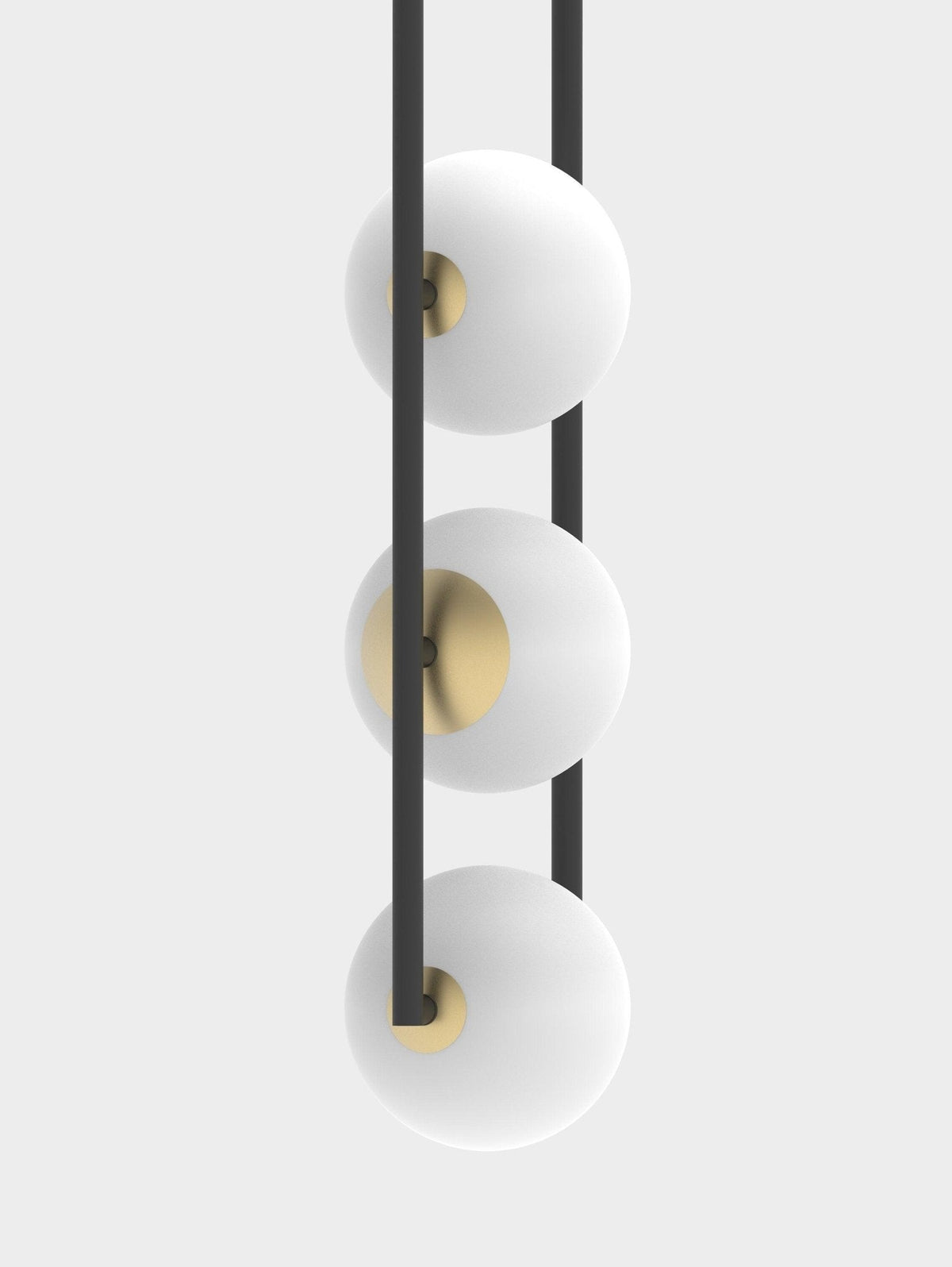 U Pendant Lamp – Modern Minimalist Glass and Iron Hanging Light