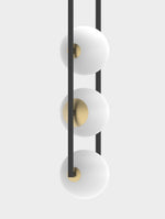 U Pendant Lamp – Modern Minimalist Glass and Iron Hanging Light