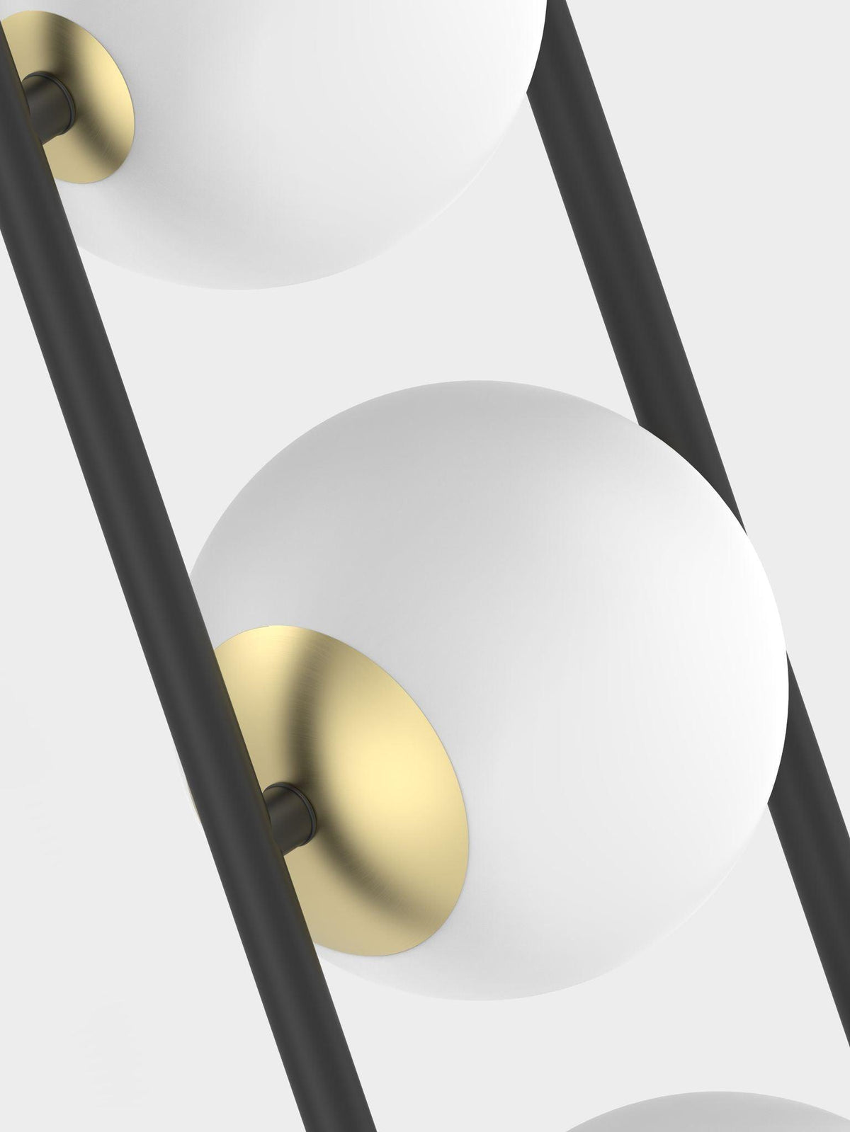 U Pendant Lamp – Modern Minimalist Glass and Iron Hanging Light