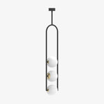 U Pendant Lamp – Modern Minimalist Glass and Iron Hanging Light