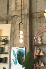 U Pendant Lamp – Modern Minimalist Glass and Iron Hanging Light