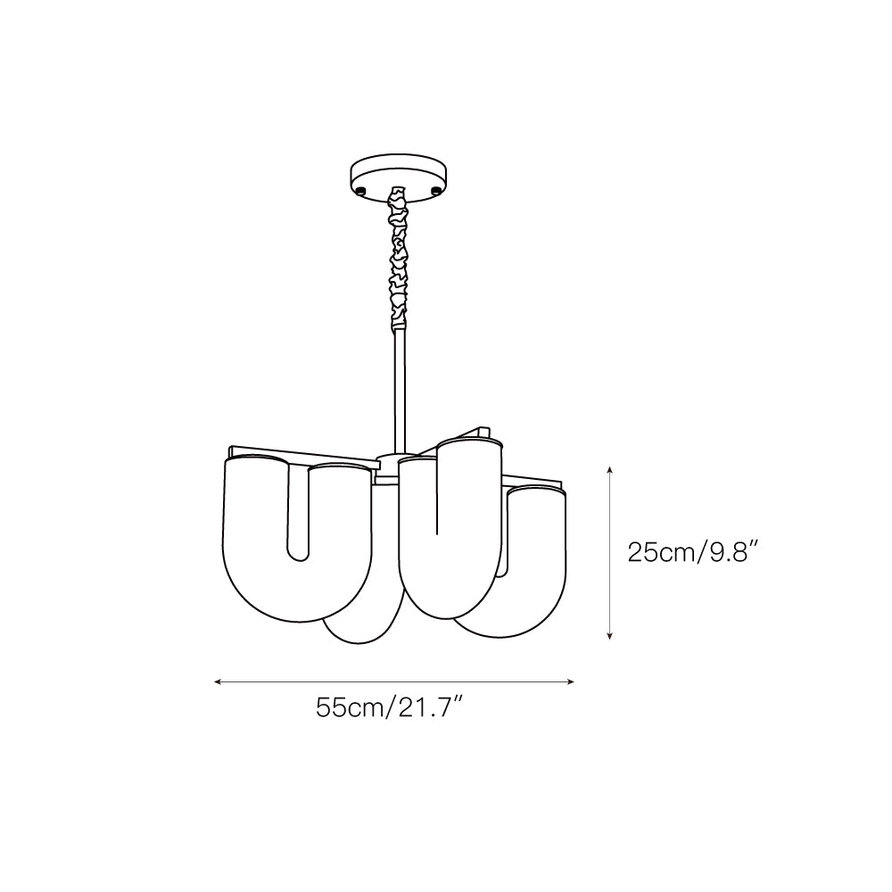 u-shaped-chandelier