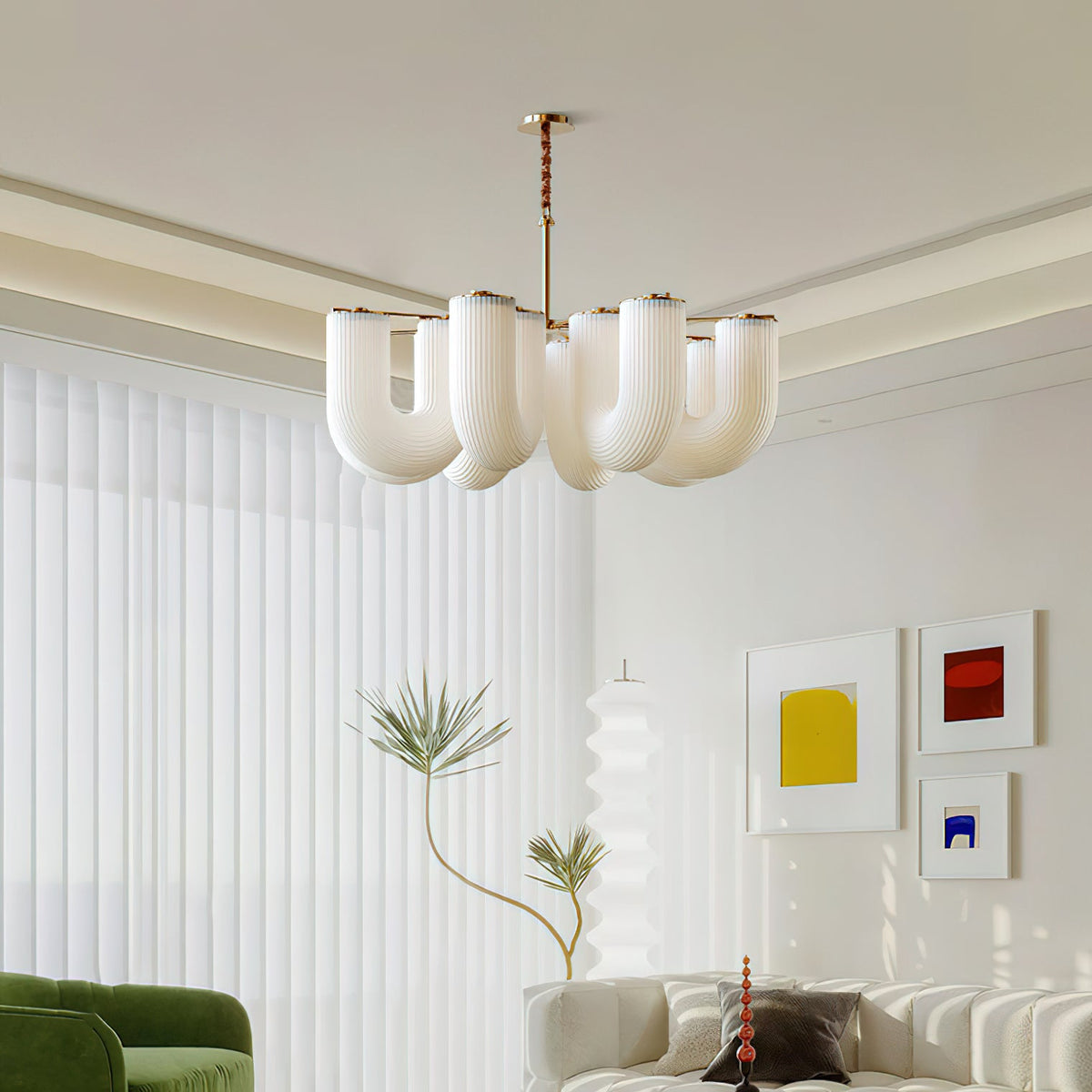 u-shaped-chandelier