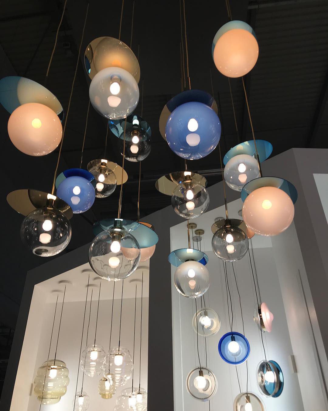 Umbra Glass Chandelier