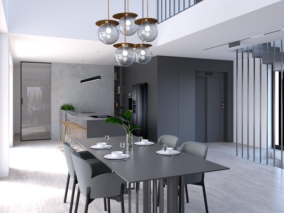 Umbra Glass Chandelier