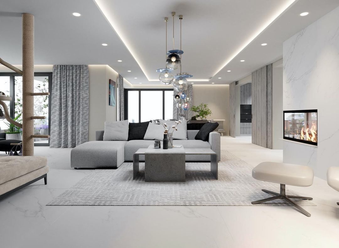 Umbra Glass Chandelier