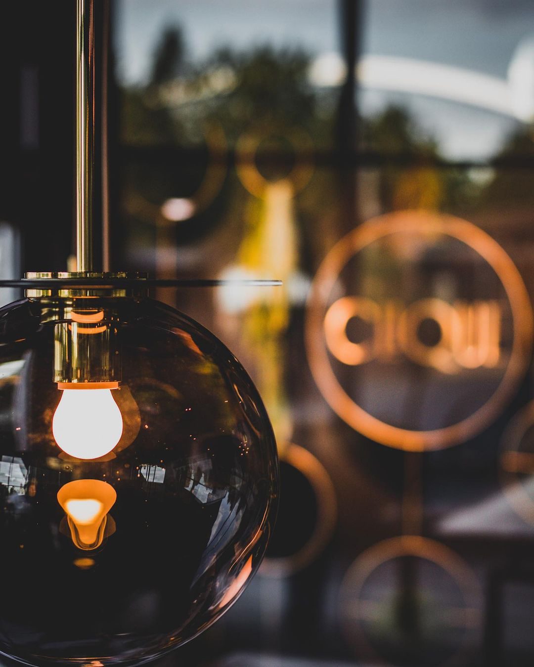 Umbra Glass Chandelier