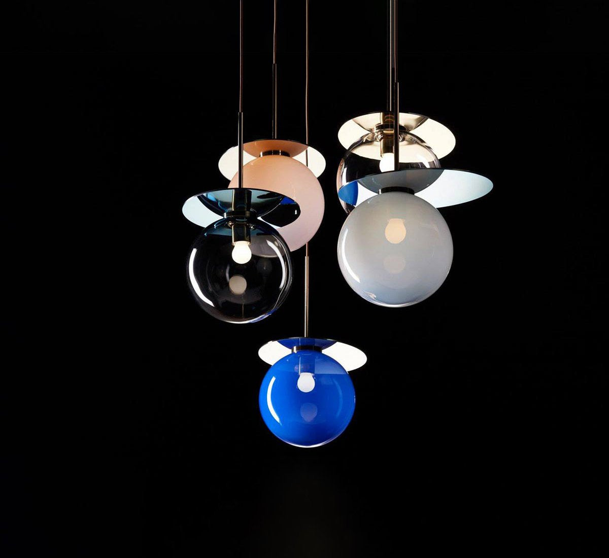 Umbra Glass Chandelier
