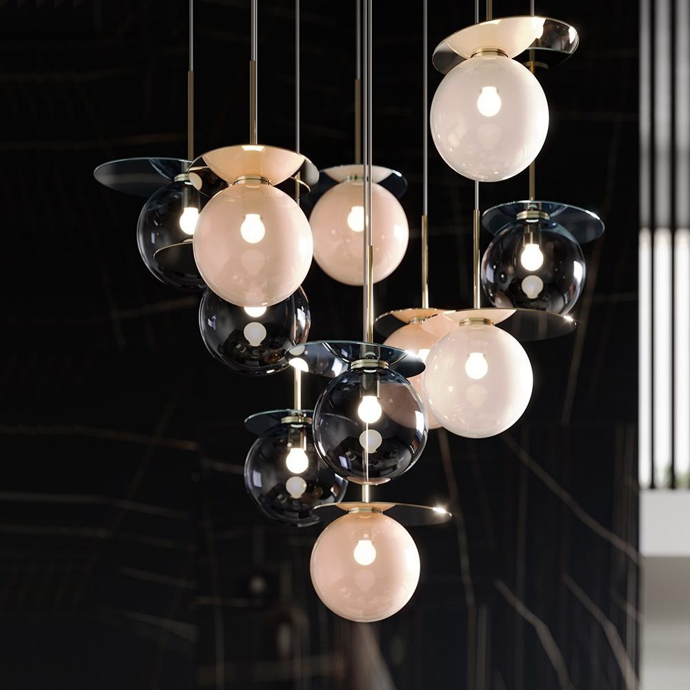 Umbra Glass Chandelier