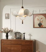 Umbrella Blossom Pendant Light – Sculptural Fabric Pendant for Modern Interiors
