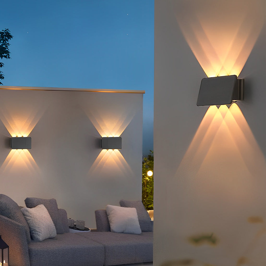 Up And Down Lights Solar Wall Lamp Li002302