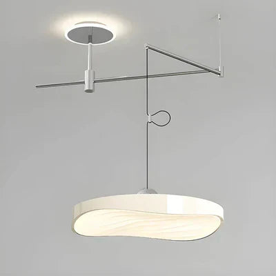 Flying Saucer Arm Shifted Restaurant Chandelier