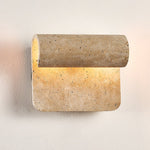 Vaelan Travertine Wall Sconce — Modern Architectural Lighting