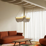 Vaelora Ribbon Sculptural LED Pendant Light for Modern Interiors