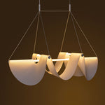 Vaelora Ribbon Sculptural LED Pendant Light for Modern Interiors