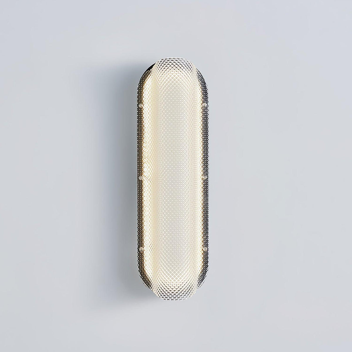 Vale Modern LED Wall Sconce in Black with Clear Prismatic Shade