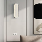Vale Modern LED Wall Sconce in Black with Clear Prismatic Shade