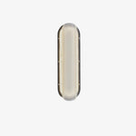 Vale Modern LED Wall Sconce in Black with Clear Prismatic Shade