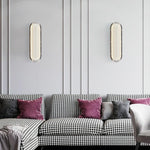Vale Modern LED Wall Sconce in Black with Clear Prismatic Shade