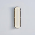 Vale Modern LED Wall Sconce in Black with Clear Prismatic Shade