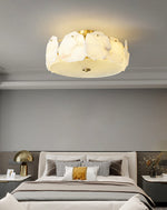 Valeria Alabaster Flush Mount Ceiling Lamp