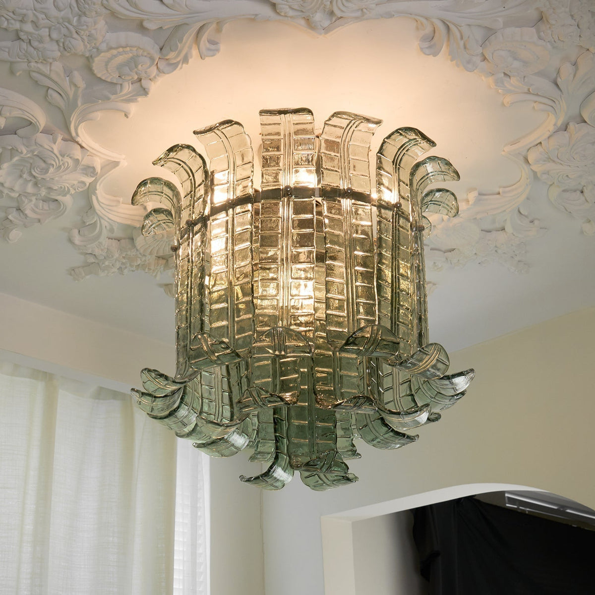 Valvaleria Murano Glass Ceiling Lamp