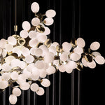 Selene Droplet Chandelier – Hand-Blown Murano Glass Pendant Light