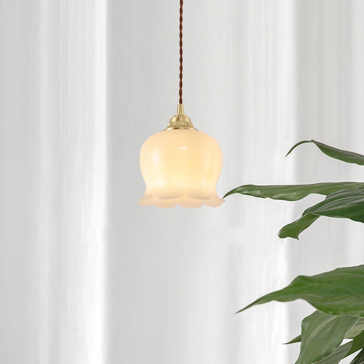 Valley Flower Pendant Swag Lamp