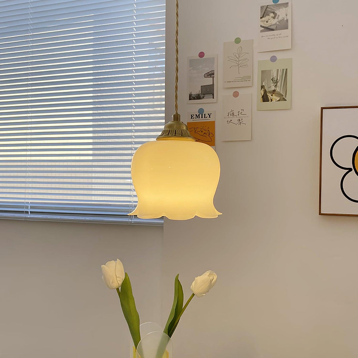 Valley Flower Pendant Swag Lamp
