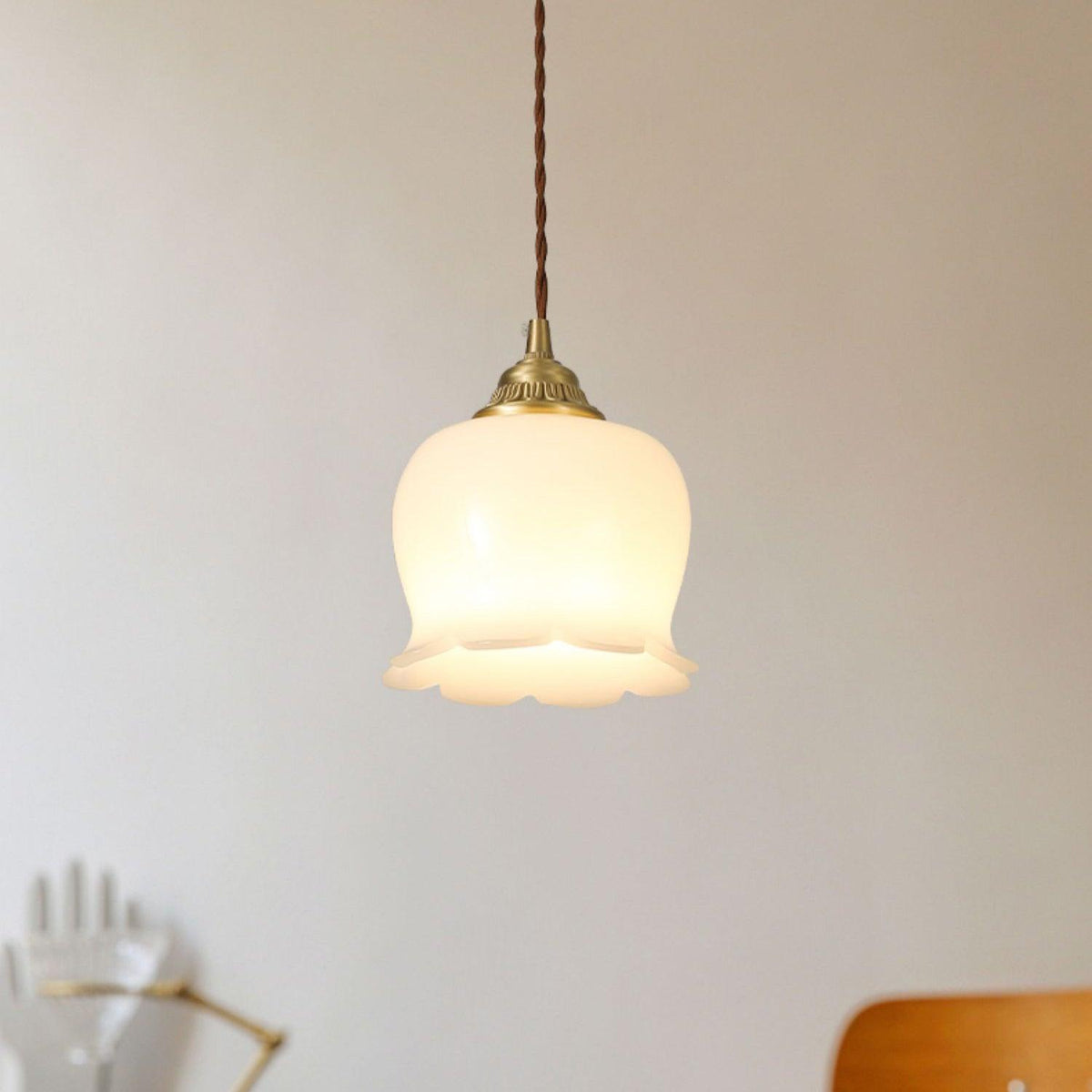Valley Flower Pendant Swag Lamp
