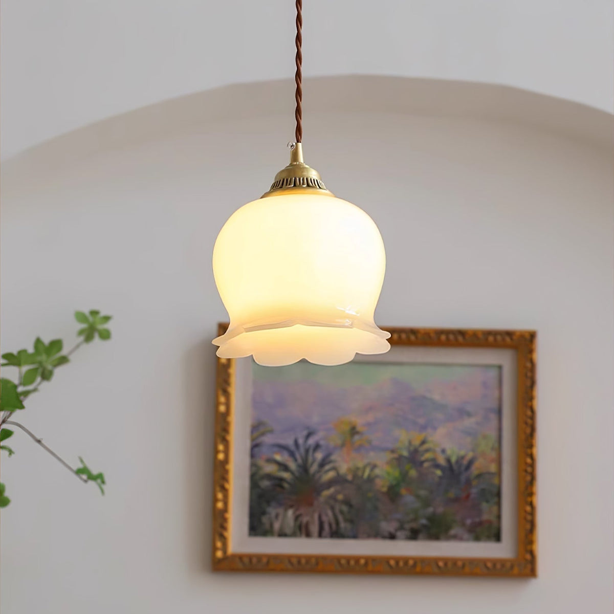Valley Flower Pendant Swag Lamp