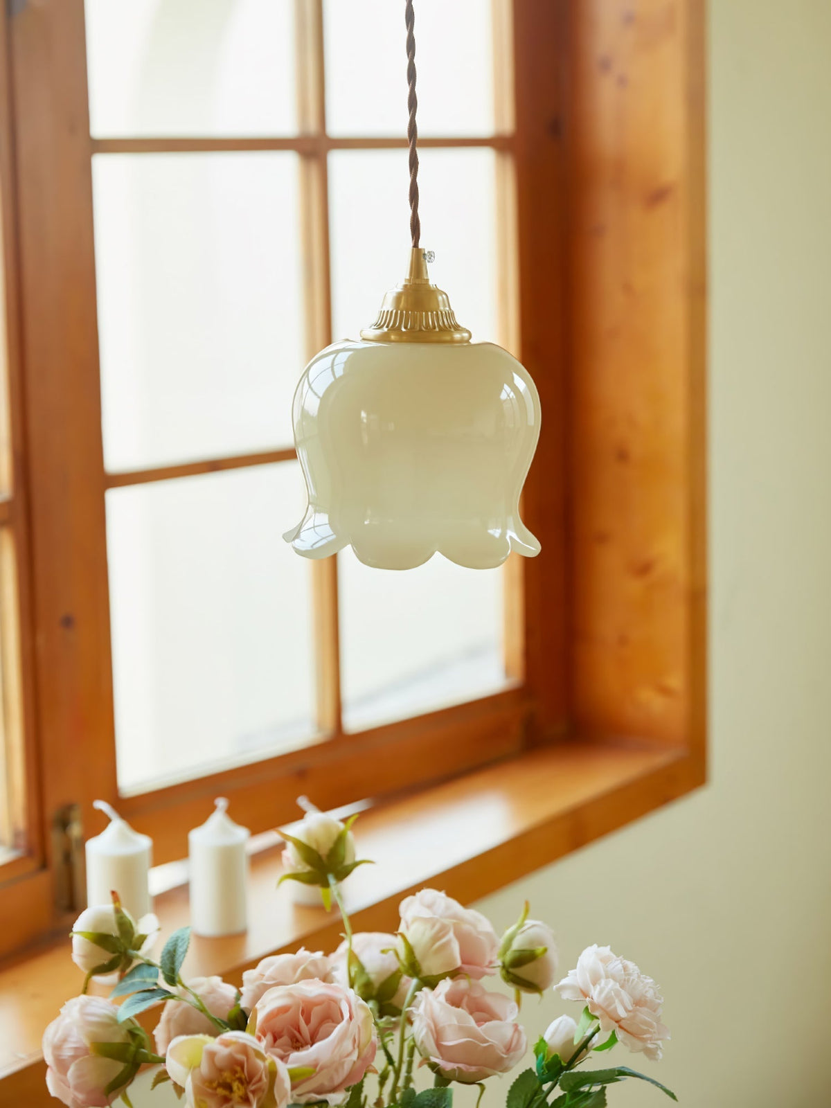 Valley Flower Pendant Swag Lamp