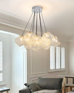 Vasare Modern Glass Chandelier for Dining Room and Living Room