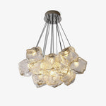 Vasare Modern Glass Chandelier for Dining Room and Living Room