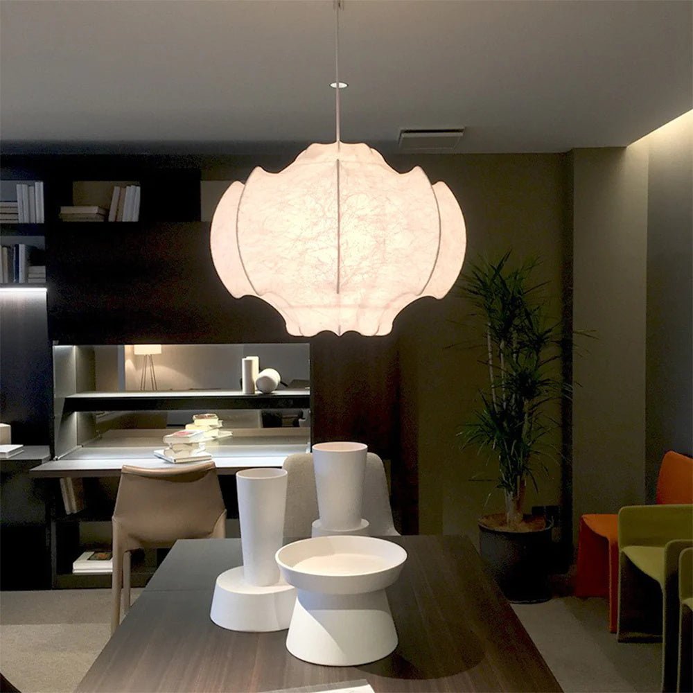 Veil Cocoon Pendant Light – Modern Designer Hanging Lamp for Living & Dining